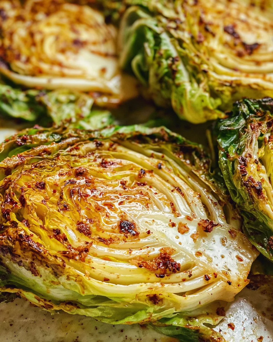 Roasted Cabbage Steaks 16 Roasted Cabbage Steaks