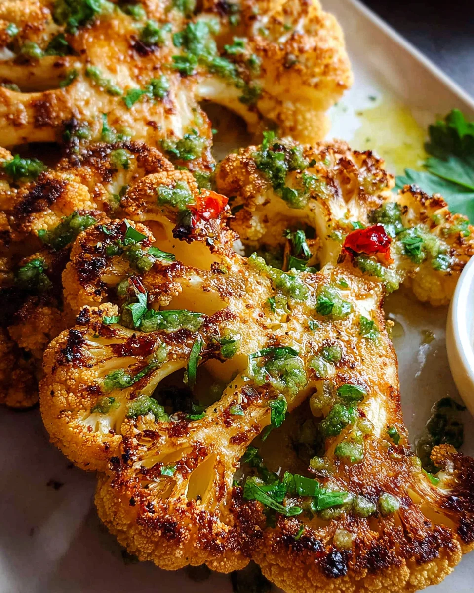 Roasted Cauliflower Steaks