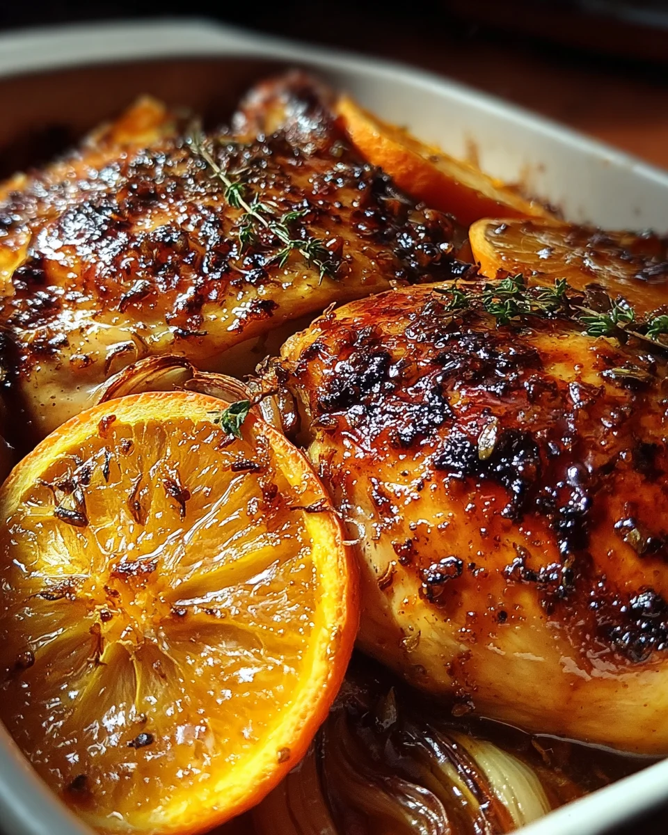 Roasted Orange Chicken 23 Roasted
