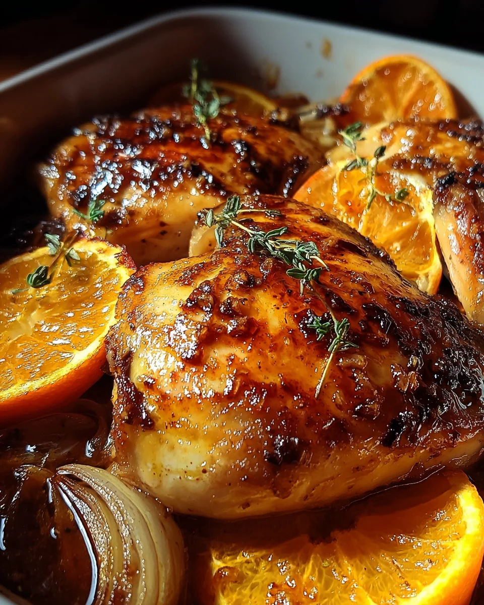 Roasted Orange Chicken 24 Roasted