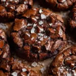 Salted Brownie Cookies