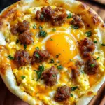 Sausage Egg and Cheese Breakfast Roll-Ups