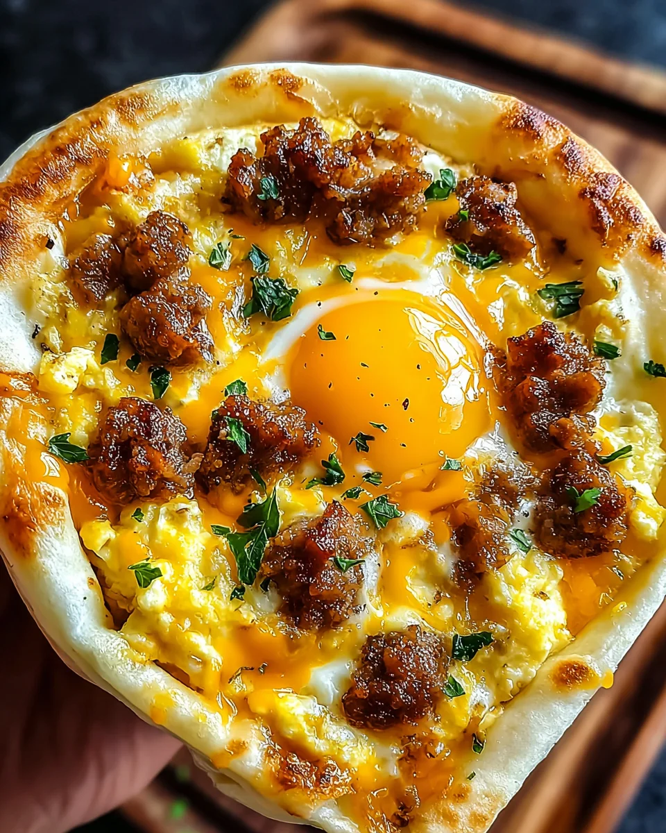 Sausage Egg and Cheese Breakfast Roll-Ups