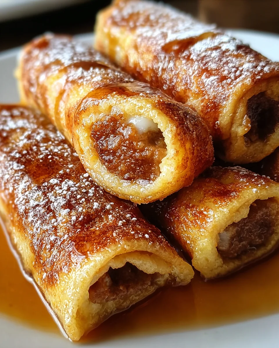 Sausage French Toast Roll-Ups Recipe 18 Sausage