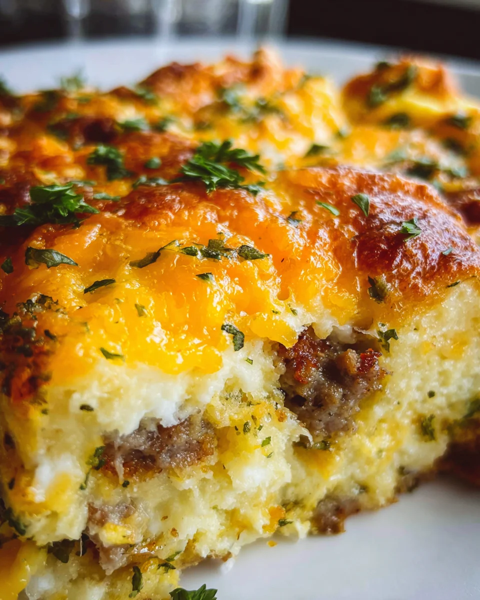 Savory Breakfast Sausage and Cheese Casserole Recipe 24 Savory
