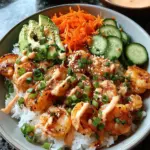 Shrimp Rice Bowls with Spicy Mayo