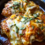 Slow Cooker Cheesy Mozzarella Chicken