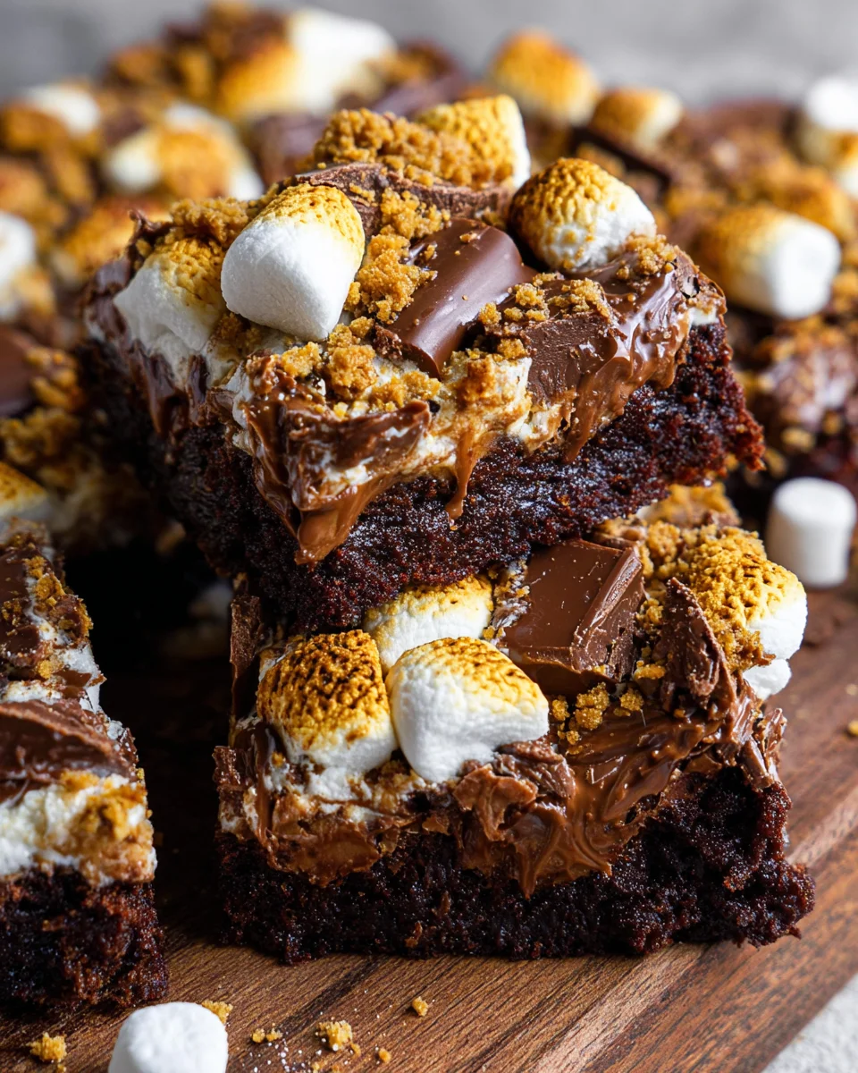 S'mores Brownies 17 Smores Brownies 2