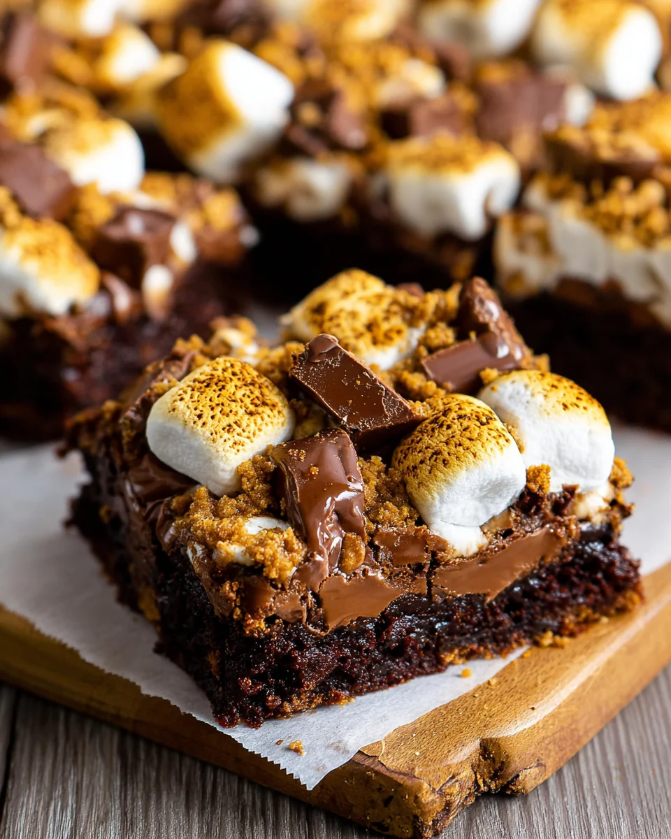 S'mores Brownies 18 Smores Brownies 3