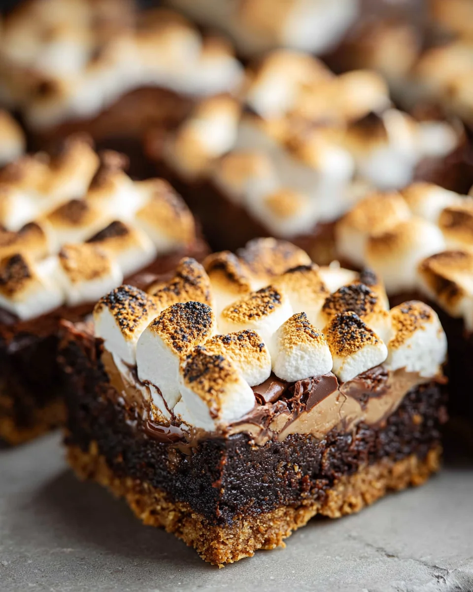 Smores Brownies Recipe 2
