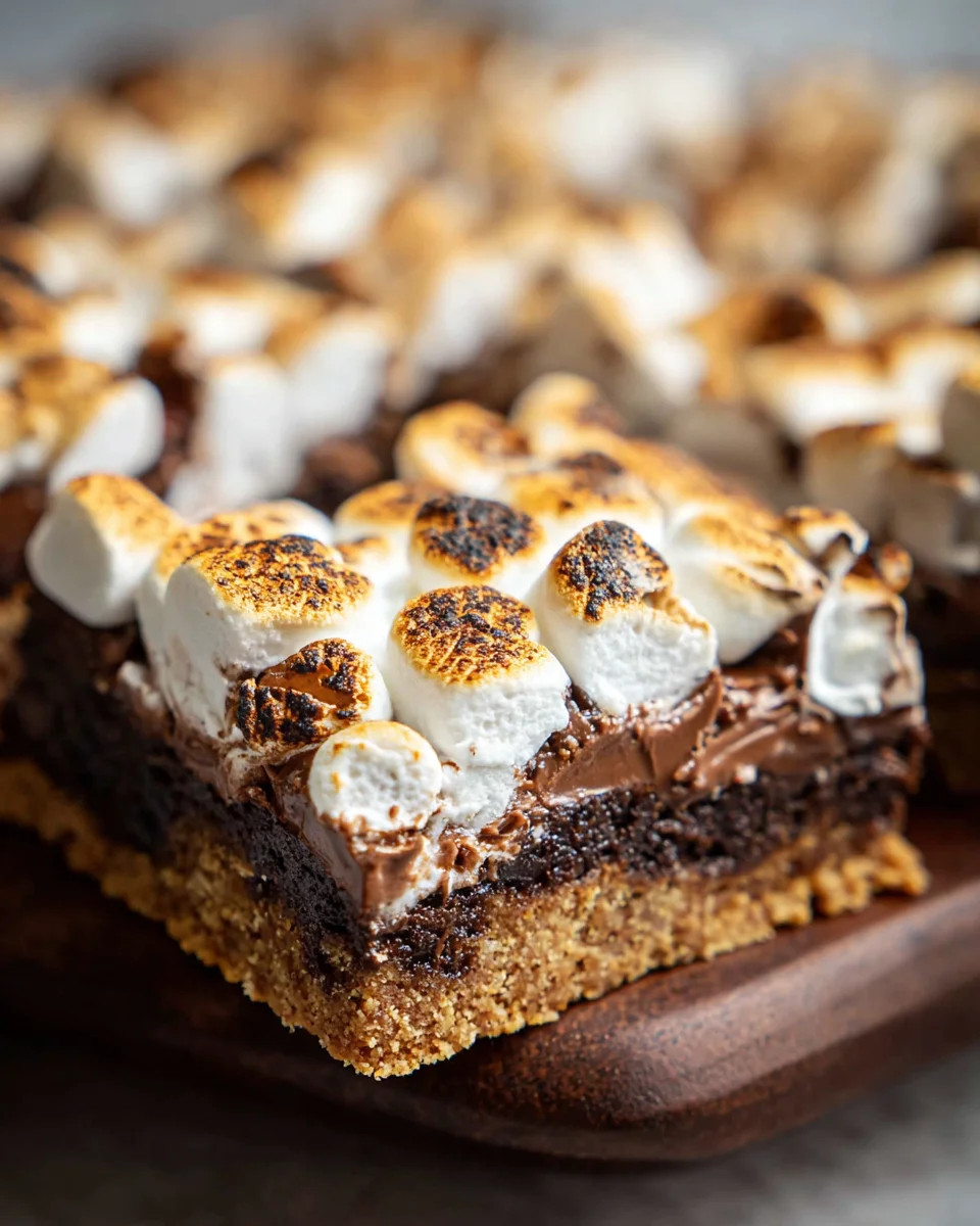 Smores Brownies Recipe 3