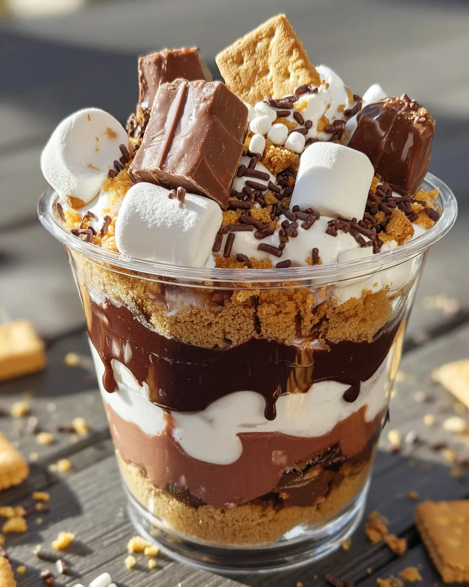 Smores Pudding Cups 16 Smores Pudding Cups