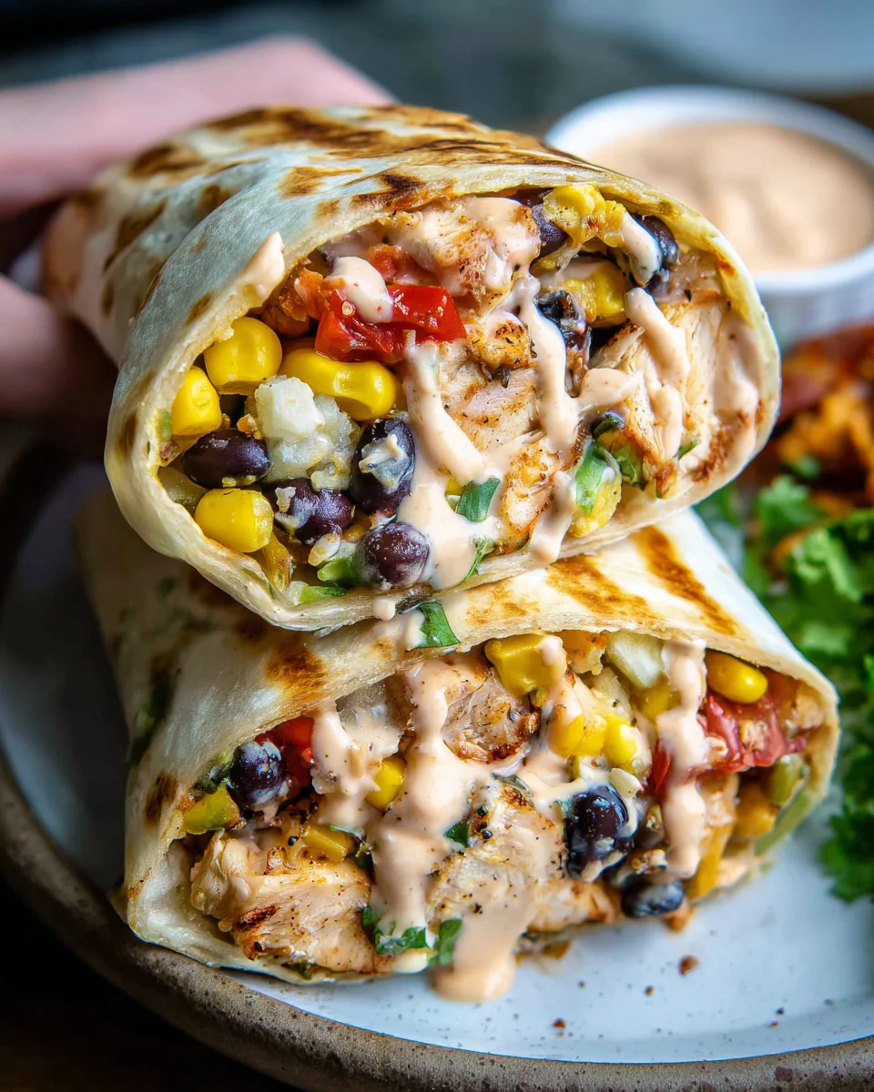 Southwest Chicken Wrap