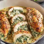 Spinach Stuffed Chicken Fillets