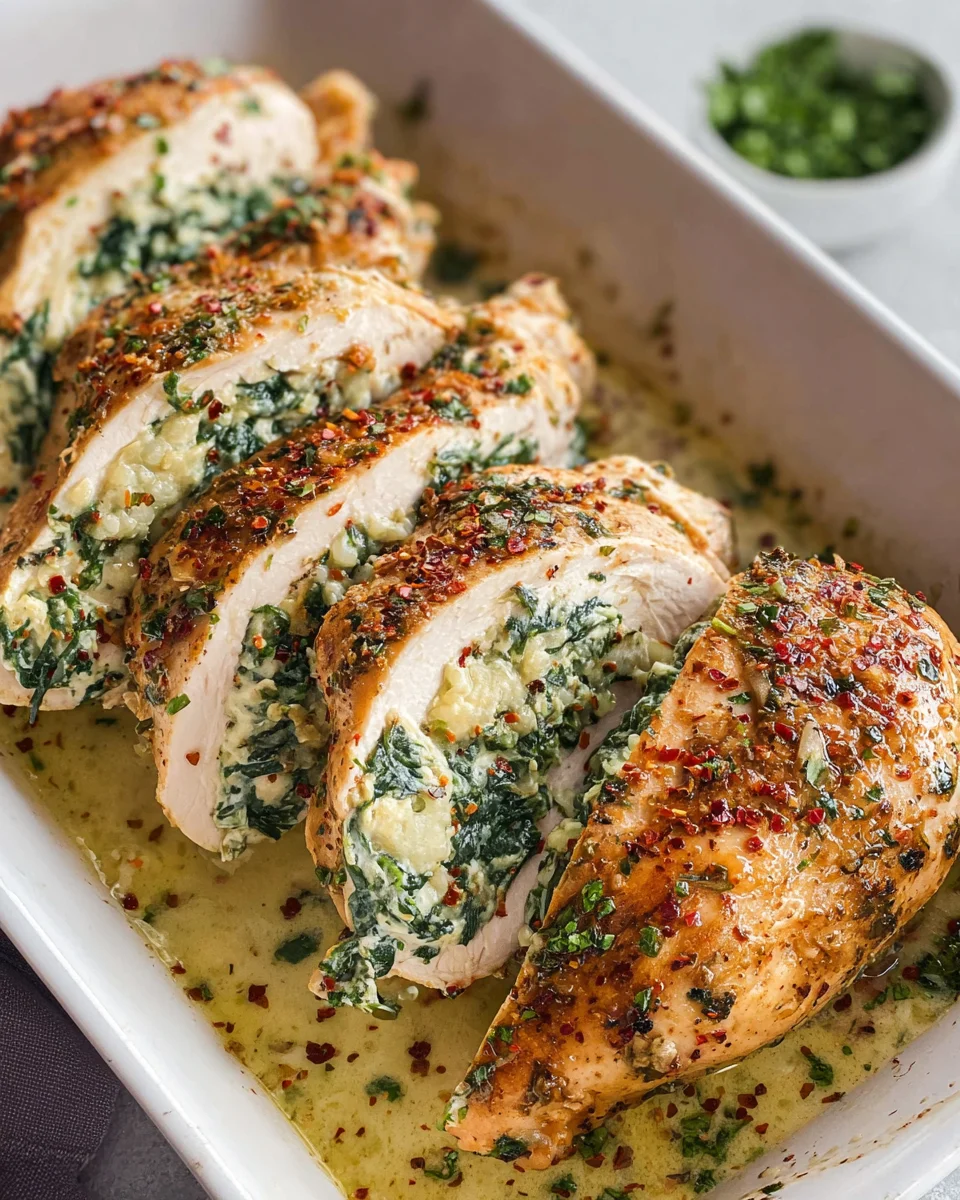 Spinach Stuffed Chicken Fillets 25 Spinach