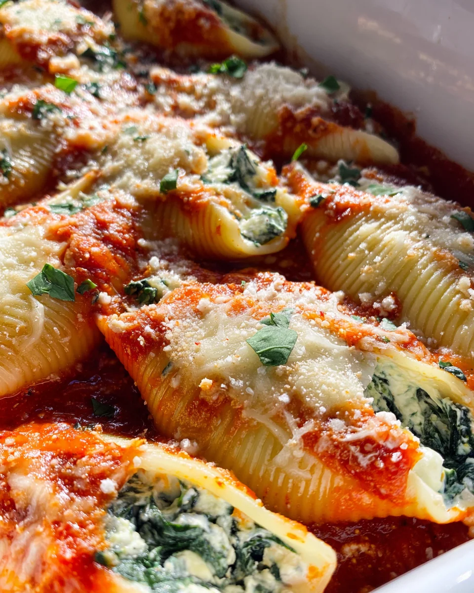 Spinach and Ricotta Stuffed Shells Recipe 21 Spinach