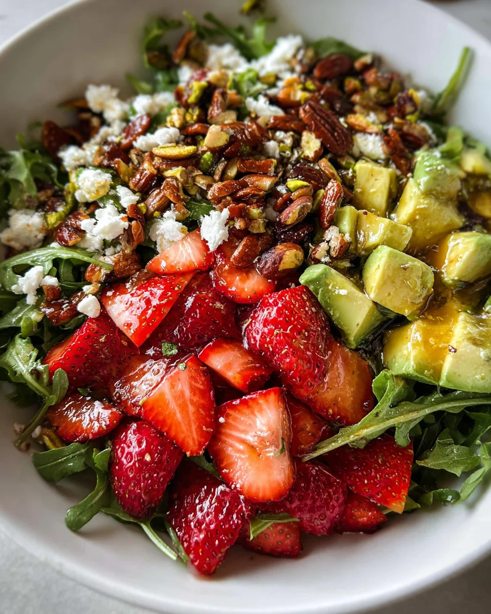 Strawberry Crunch Salad 24 Strawberry