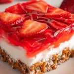 Strawberry Pretzel Jello Salad