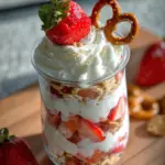 Strawberry Pretzel Salad Parfaits