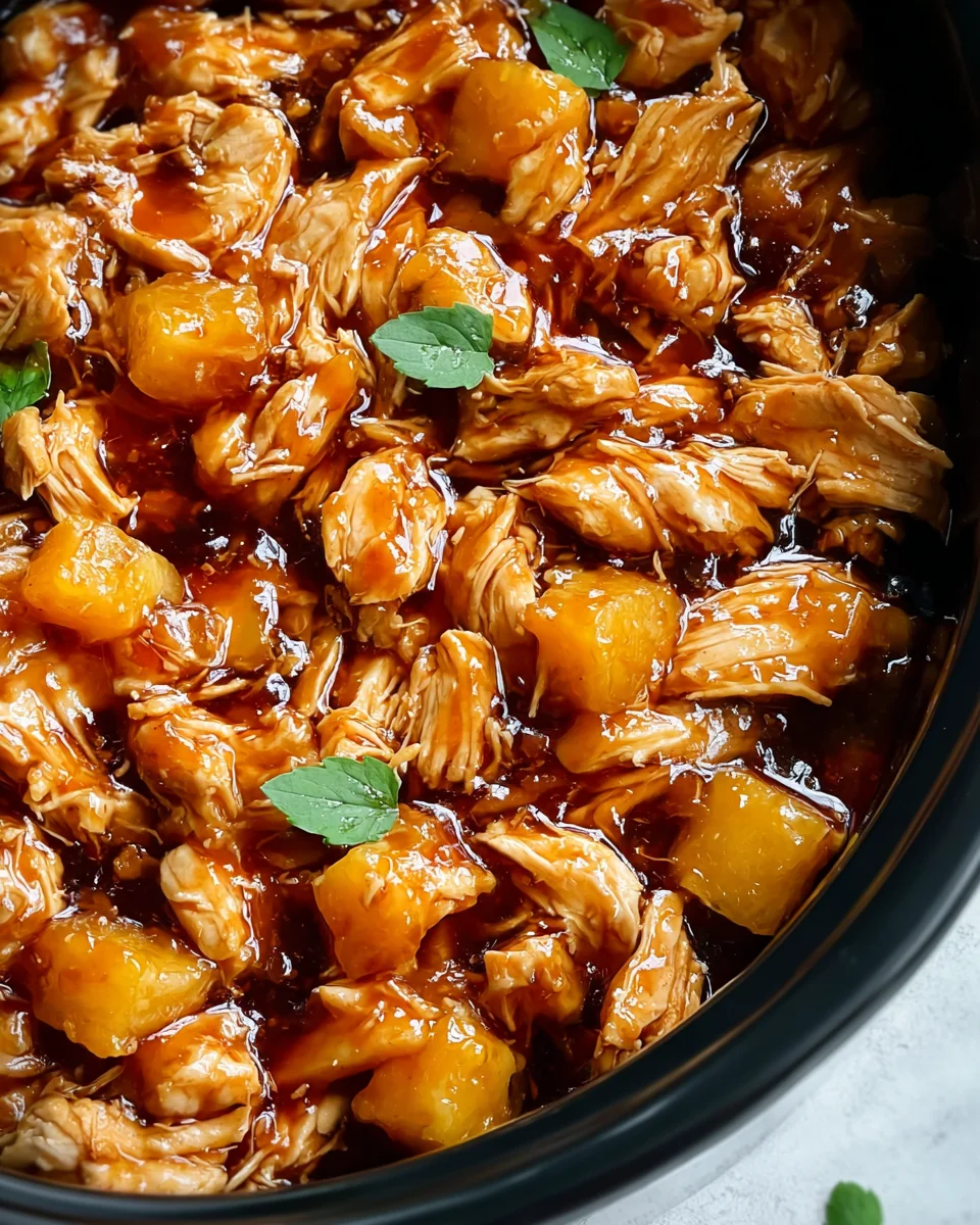 Sweet Hawaiian Crockpot Chicken 25 Sweet