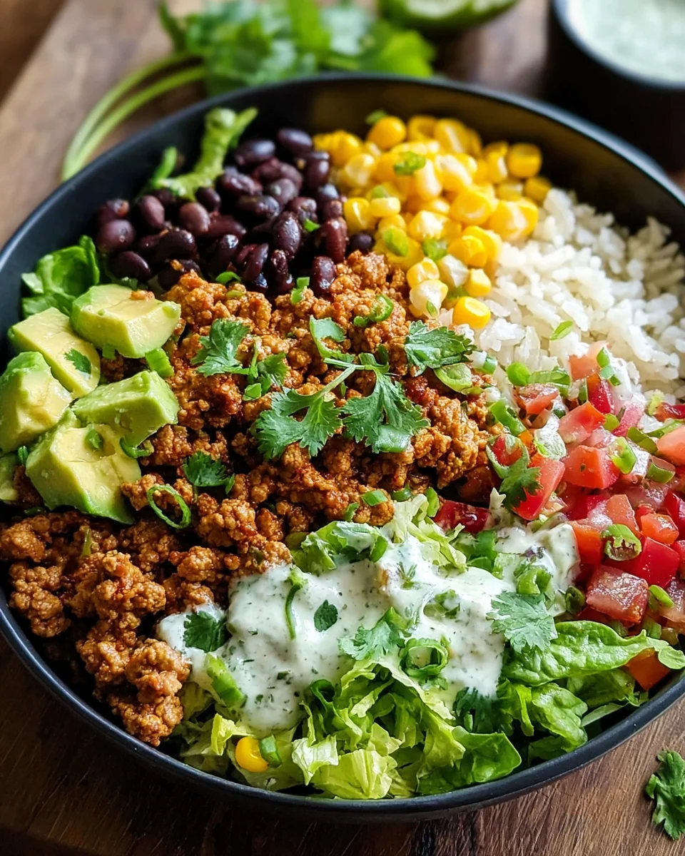 Taco Lunch Bowls