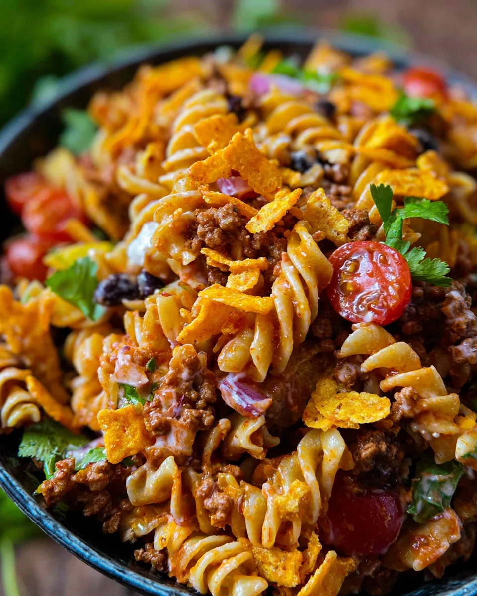 Taco Pasta Salad 19 Taco Pasta Salad