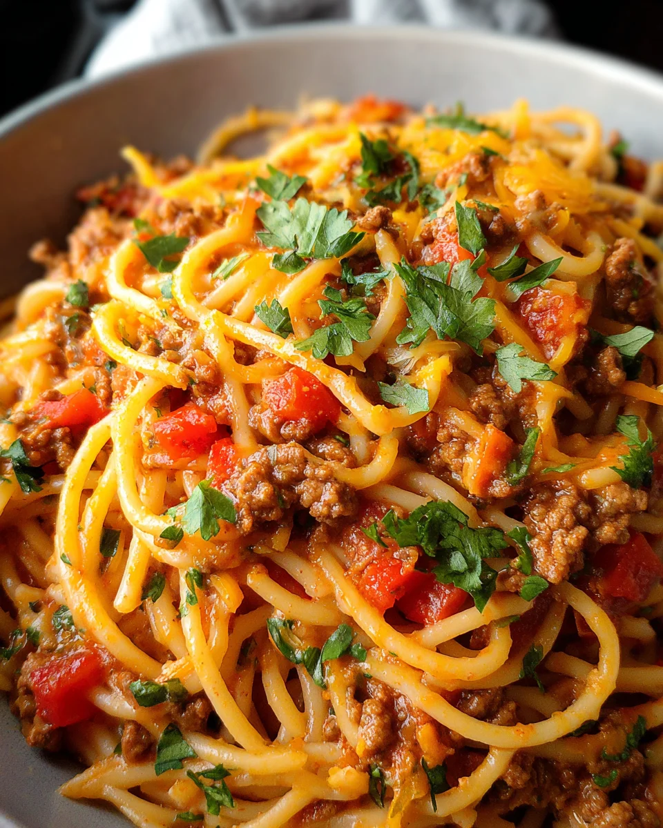 Taco Spaghetti 18 Taco