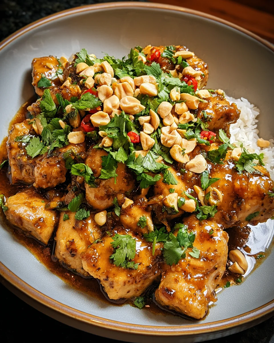 Thai Peanut Chicken 26 Thai Peanut Chicken