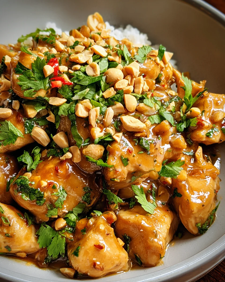 Thai Peanut Chicken 27 Thai