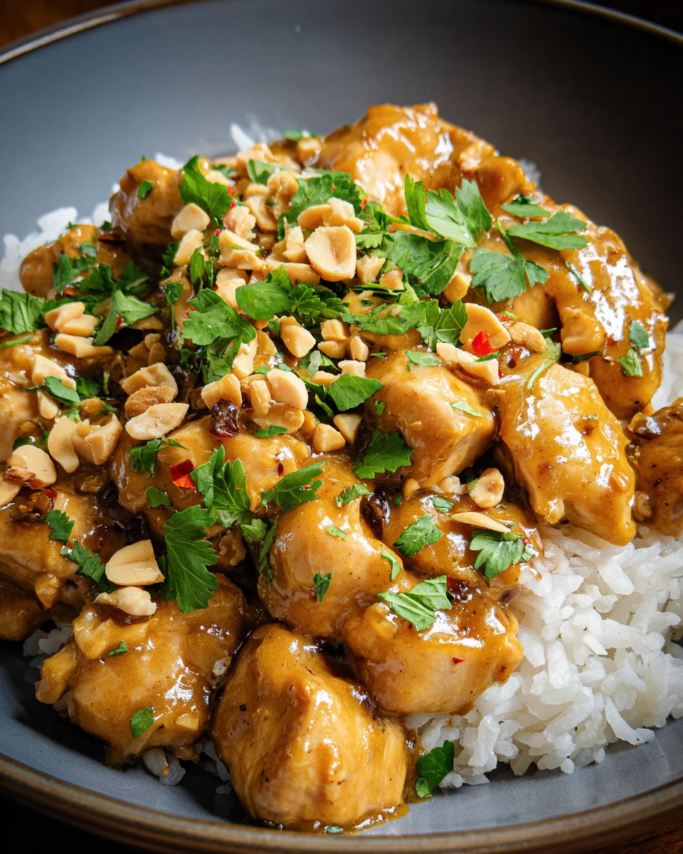 Thai Peanut Chicken 28 Thai