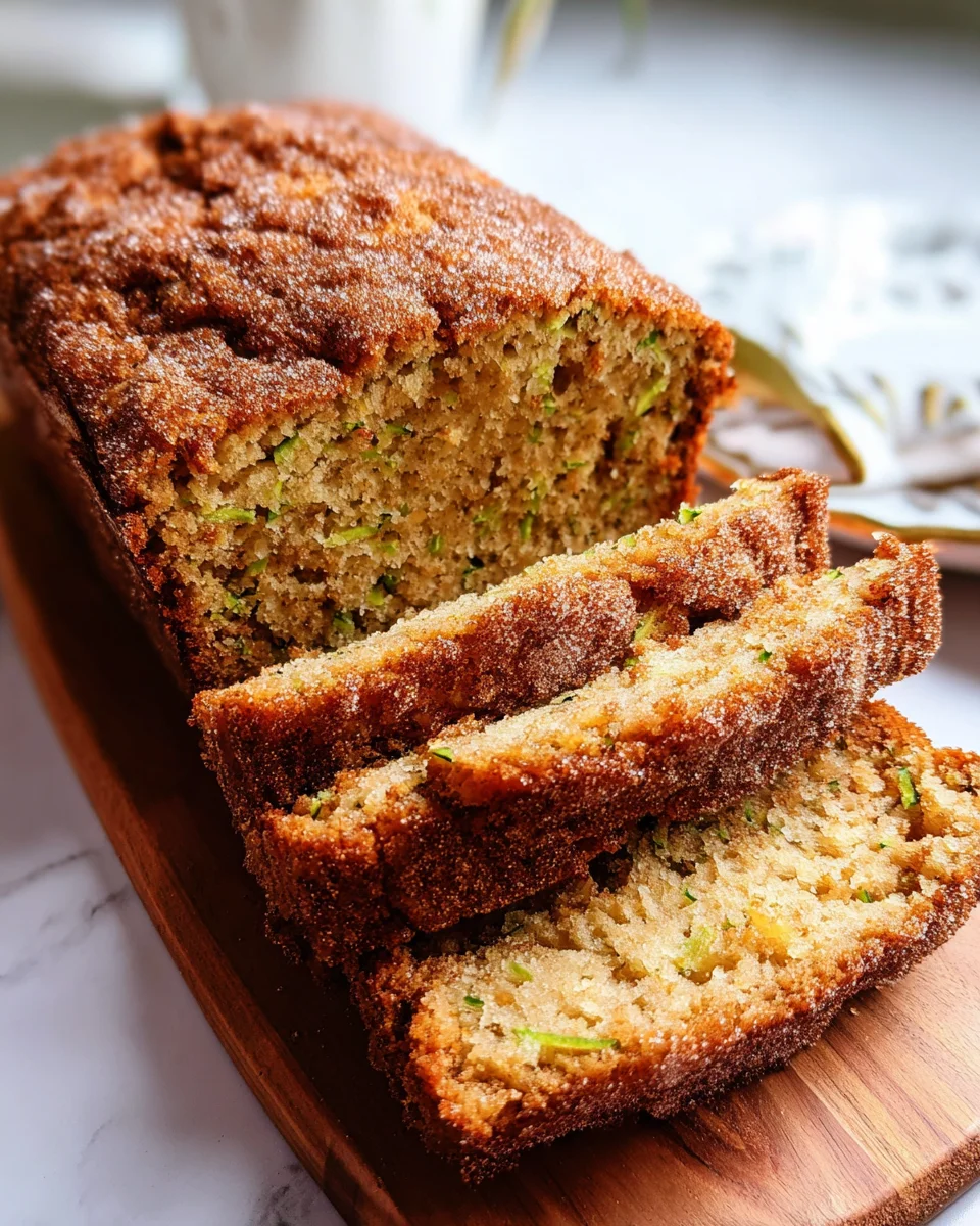 The Best Snickerdoodle Zucchini Bread
