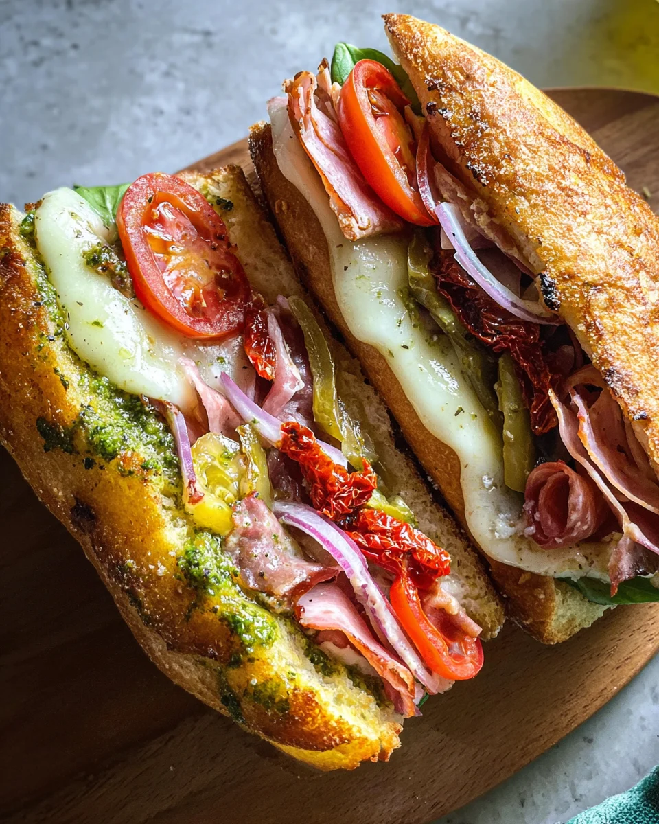 Toasted Italian Sandwich 19 Toasted Italian Sandwich