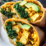Tofu Scramble Wrap