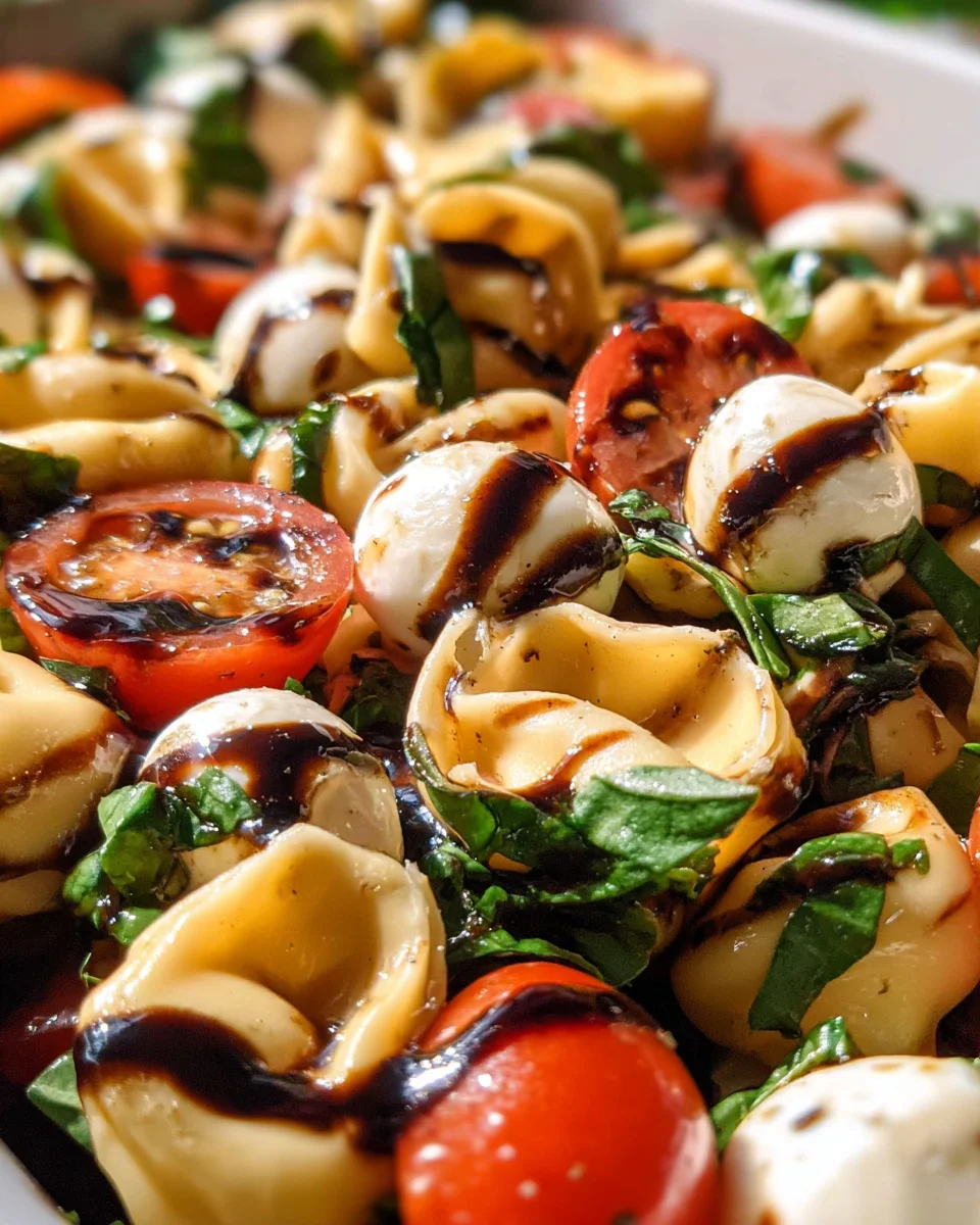 Tortellini Caprese Salad 21 Tortellini