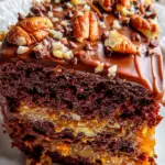Turtle Caramel Cake