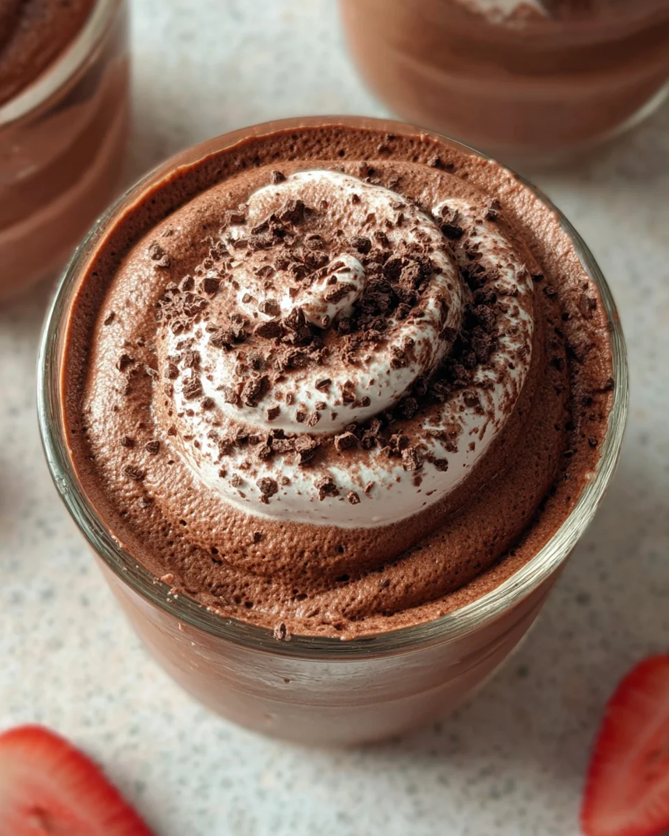 Vegan Chocolate Mousse with Aquafaba 15 Vegan