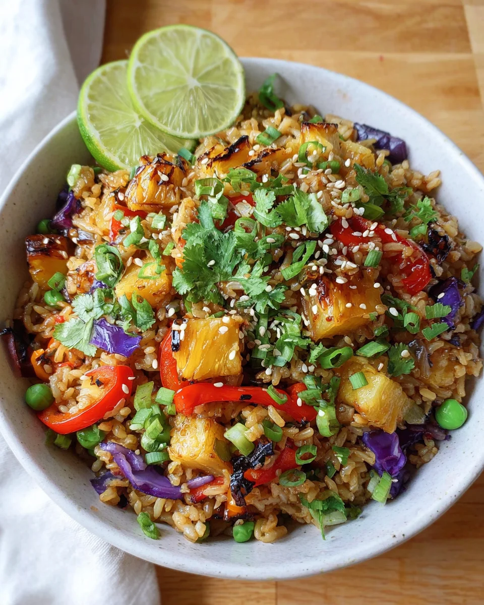 Vegan Pineapple Fried Rice 21 Vegan Pineapple Fried Rice