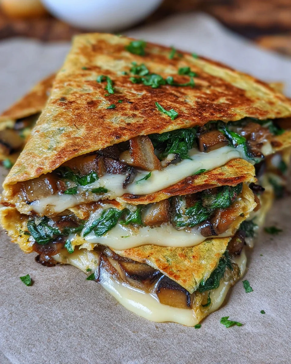 Vegan Spinach Quesadillas 18 Vegan Spinach Quesadillas