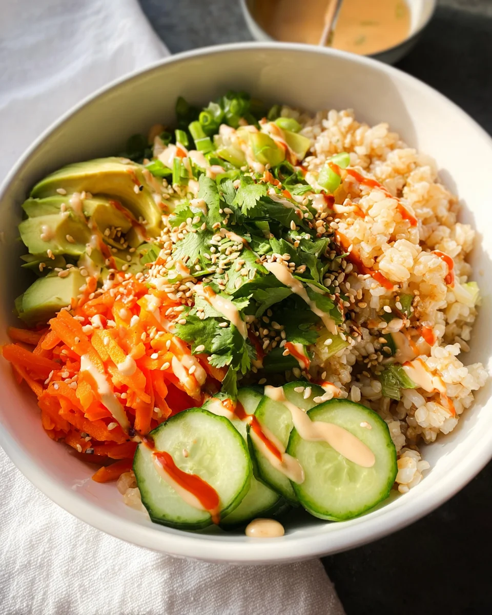 Vegan Sushi Bowl