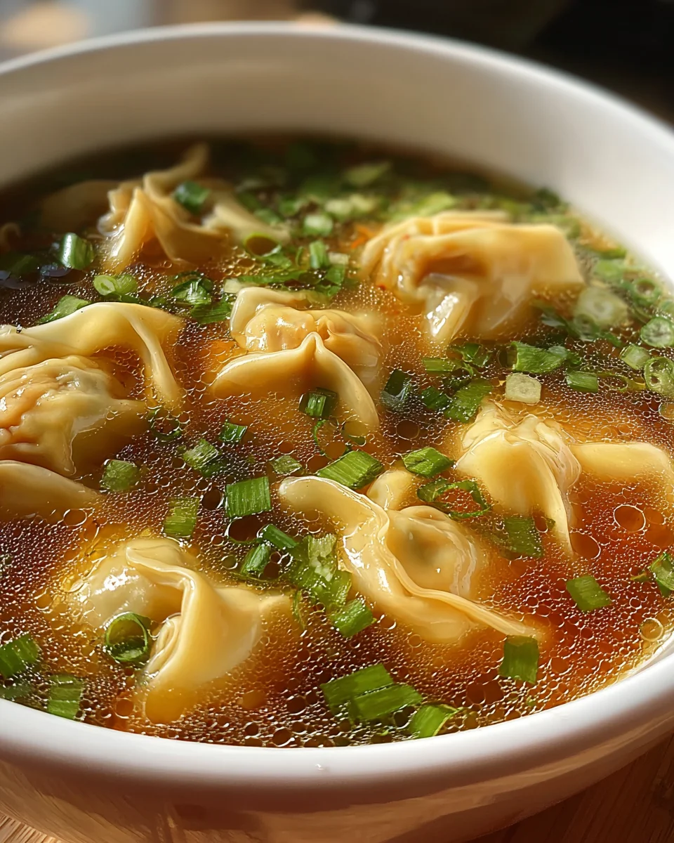 Wonton Soup Recipe 29 Wonton