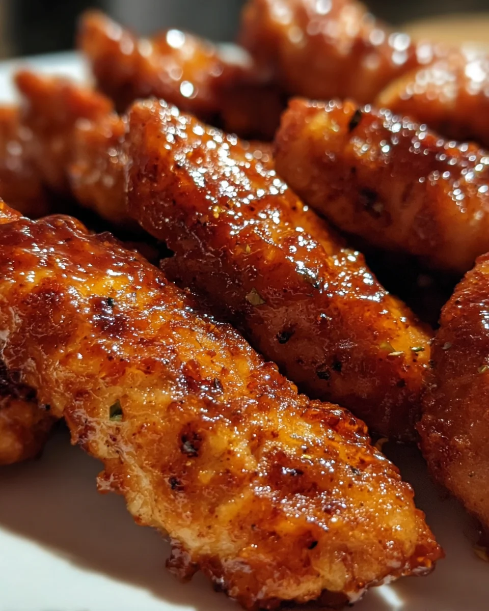 Air Fryer Honey BBQ Chicken Tenders
