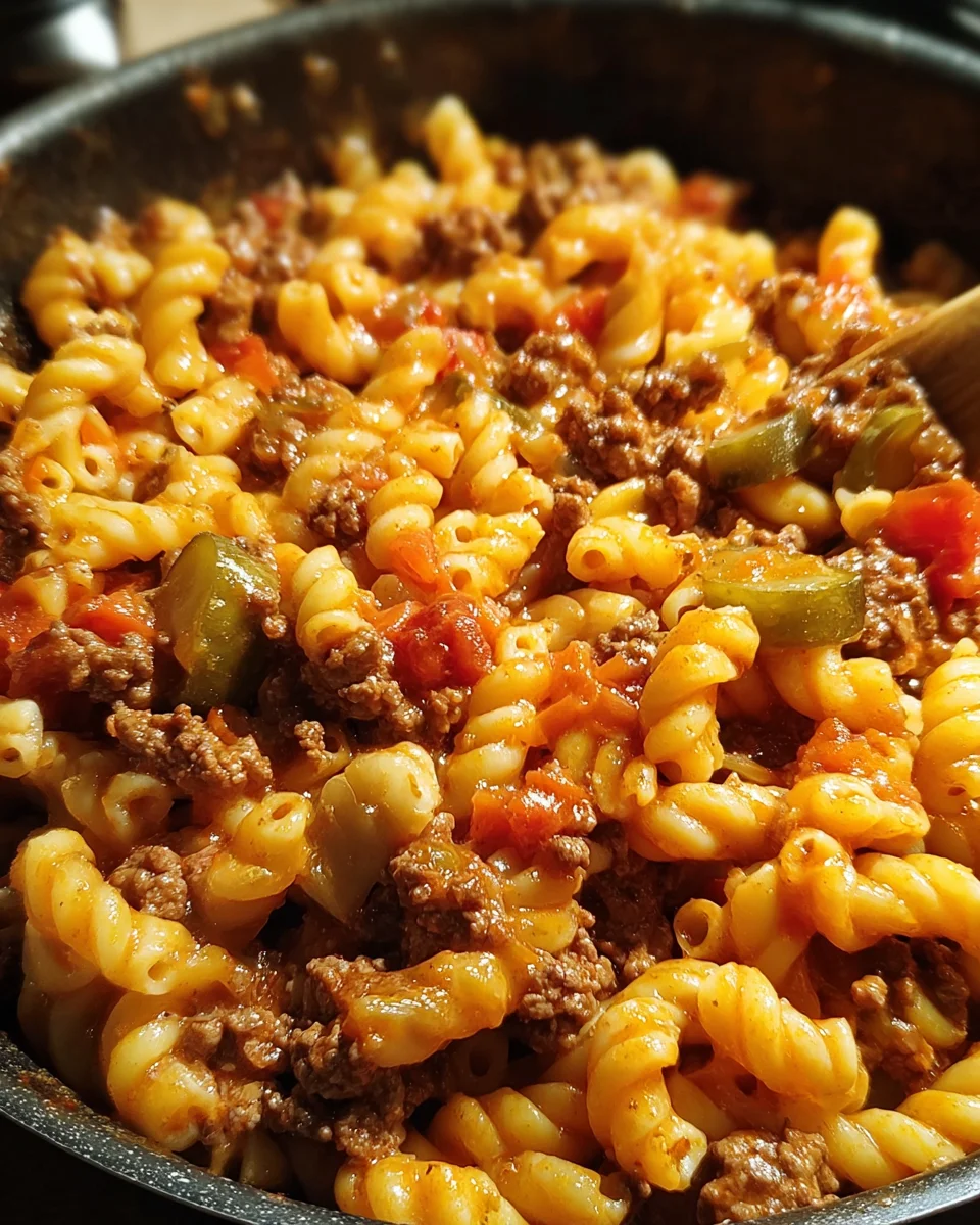 Cheeseburger Pasta Recipe 21 Cheeseburger