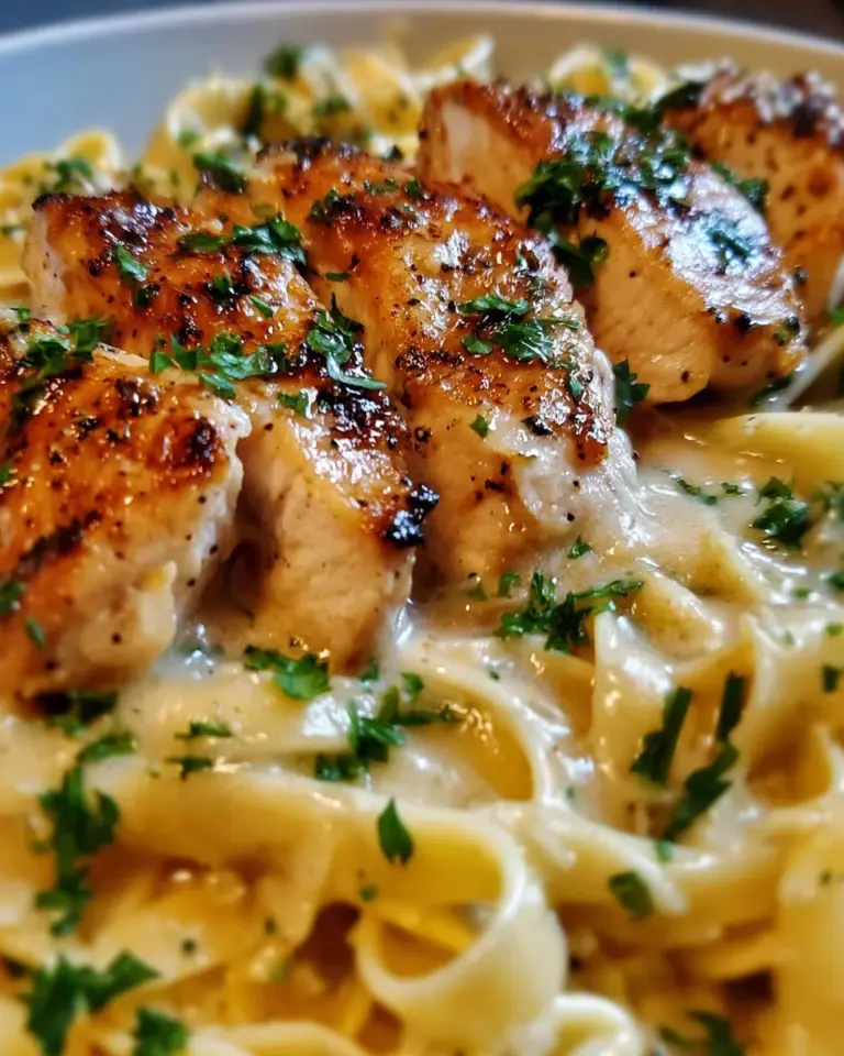 Chicken with Buttered Noodles