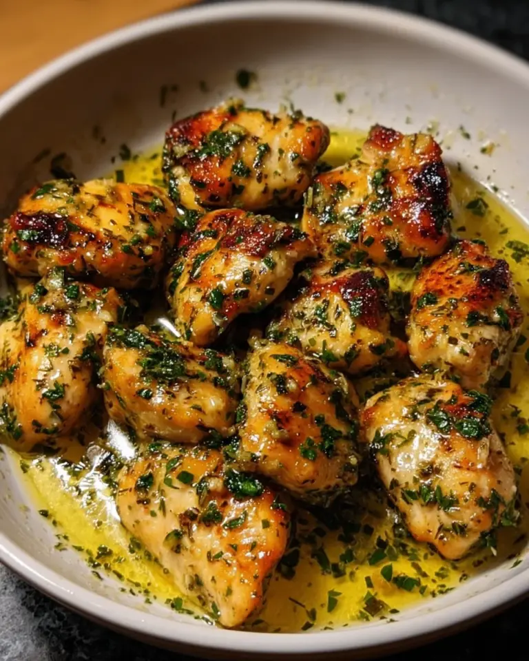 Garlic Butter Chicken (4 Ingredient Sauce)
