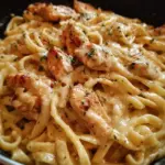 One-Pot Cajun Honey Alfredo Chicken Pasta