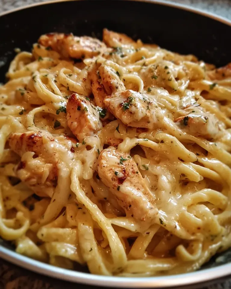 One-Pot Cajun Honey Alfredo Chicken Pasta