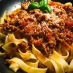 The AUTHENTIC and TRADITIONAL Bolognese Ragu with Tagliatelle