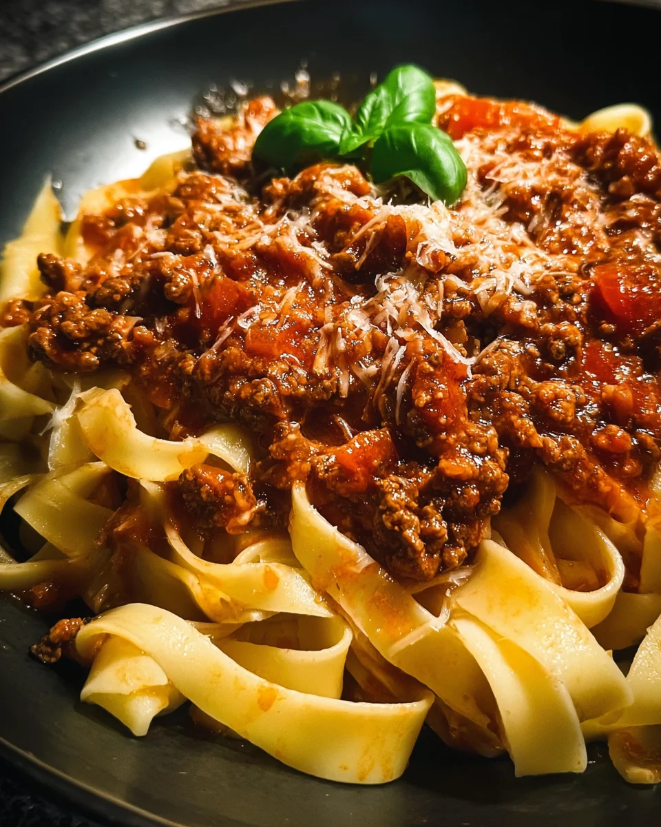 The AUTHENTIC and TRADITIONAL Bolognese Ragu with Tagliatelle