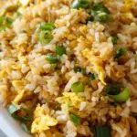 10 min. Easy Egg Fried Rice (only 6 ingredients!)