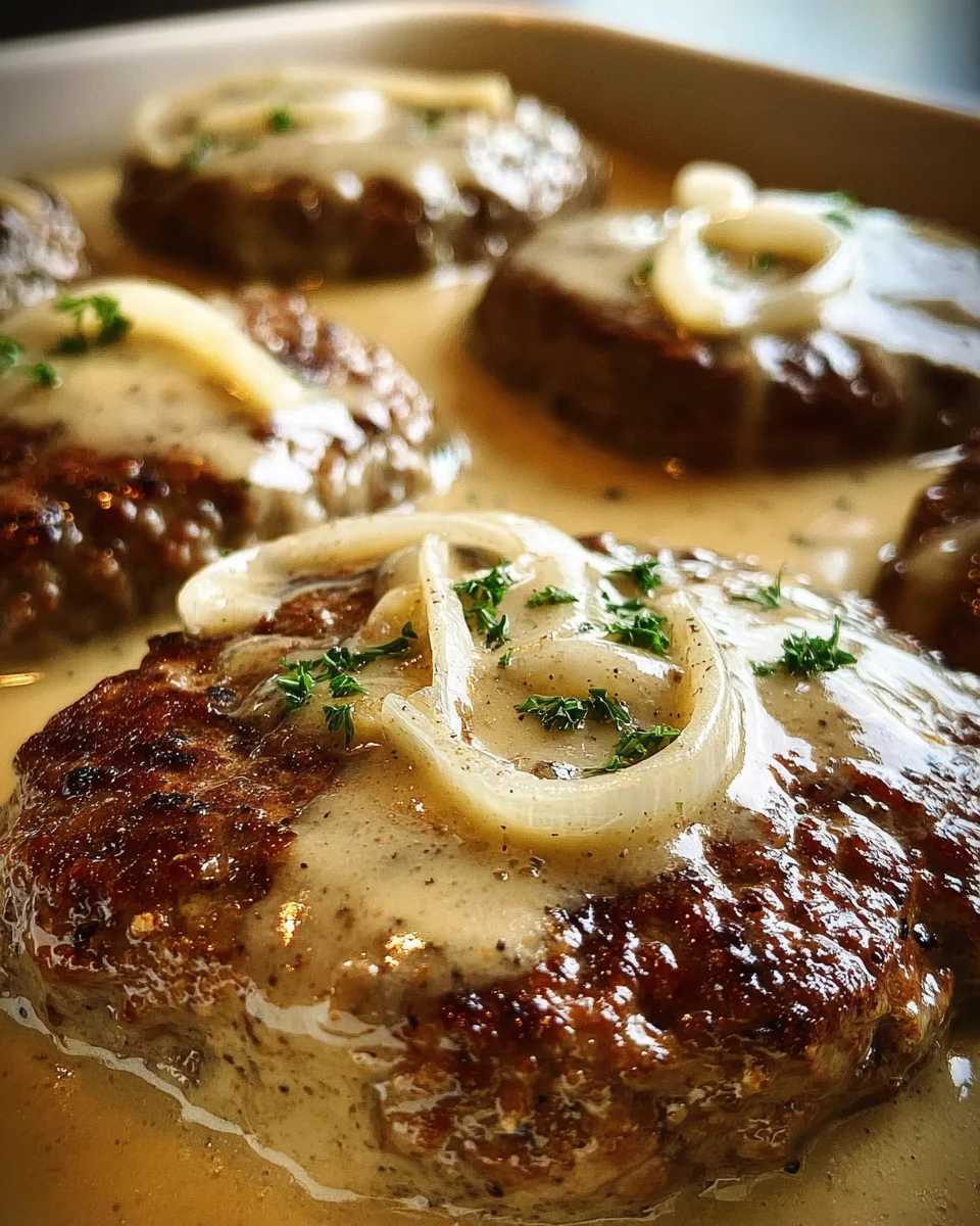 Amish Hamburger Steak Bake